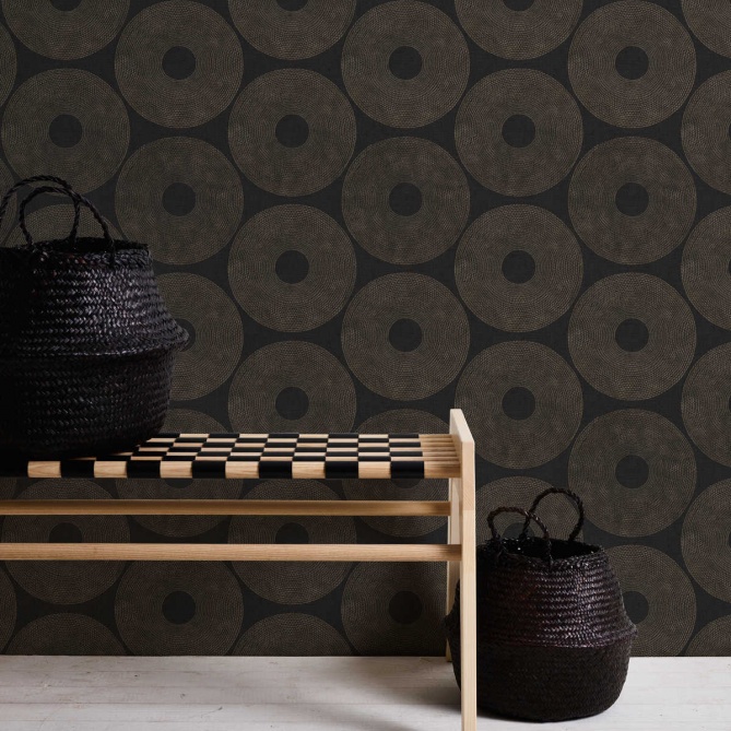 Papel Pintado Grandes círculos - SALOLE 02 | MURAKE - 552812