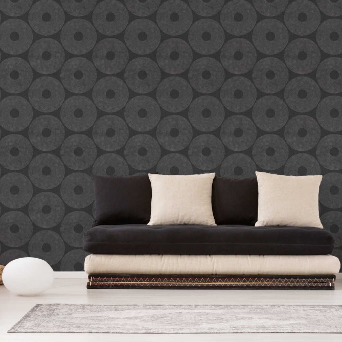 Papel Pintado Grandes círculos - SALOLE 03 | MURAKE - 552813