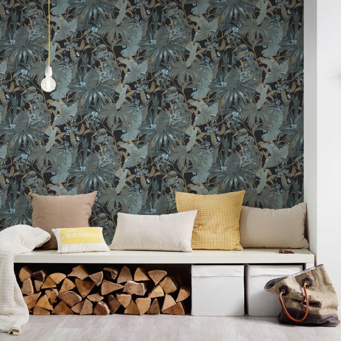 Papel Pintado Hojas Selva - KABRI 02 | MURAKE - 552842