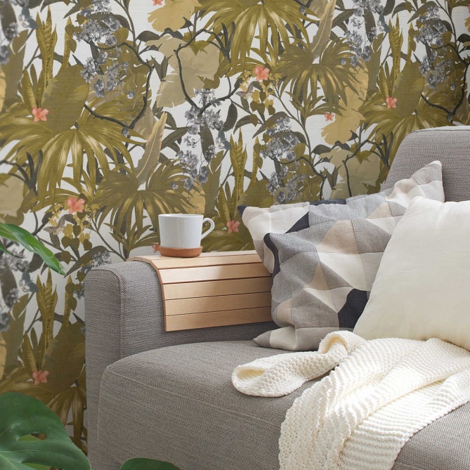 Papel Pintado Hojas Selva - KABRI 04 | MURAKE - 552844