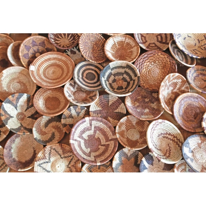 Mural Cestas de ratán - GUELMA  | MURAKE - 85058