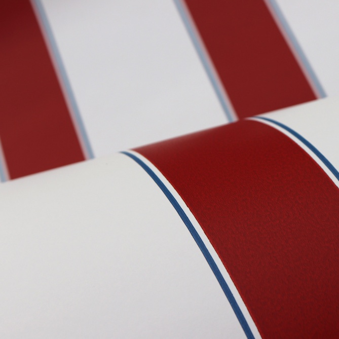 Papel Pintado Raya marinera - SCORZE  | MURAKE - 779291