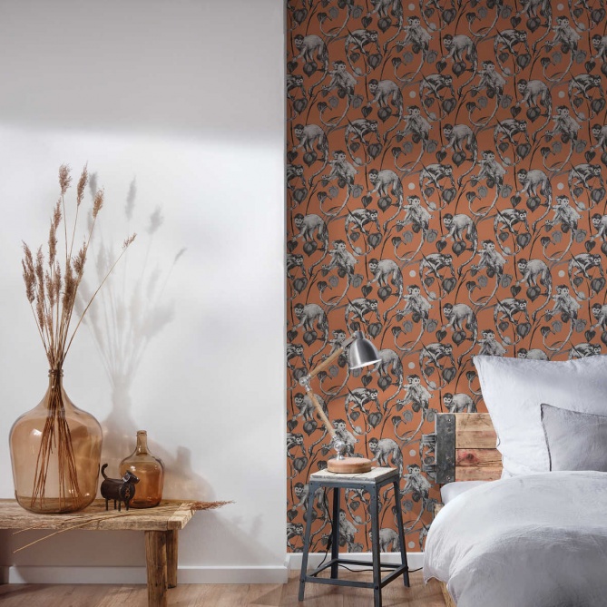 Papel Pintado Monos - BAEZA 04 | MURAKE - 90804