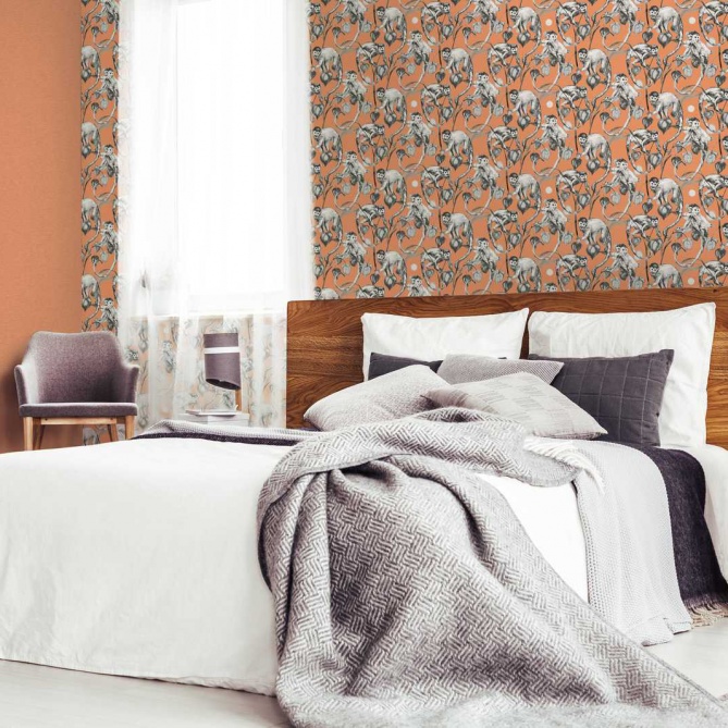 Papel Pintado Monos - BAEZA 04 | MURAKE - 90804