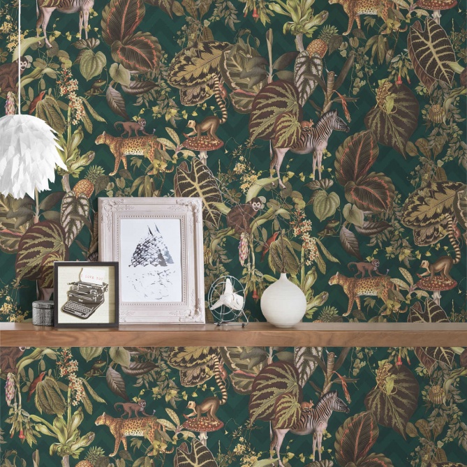 Papel Pintado Selva - ORCERA 02 | MURAKE - 90882