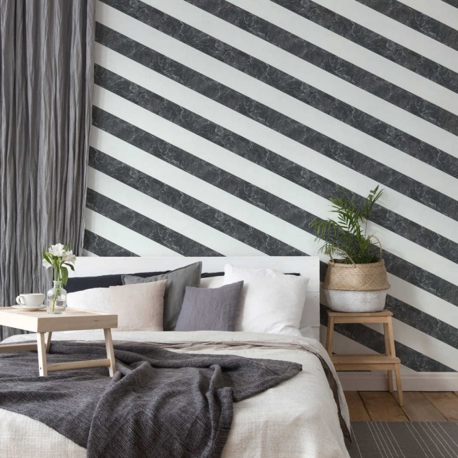 Papel Pintado Rayas mármol - IRUELA 01 | MURAKE - 90896