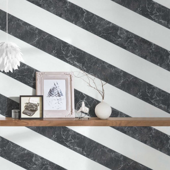 Papel Pintado Rayas mármol - IRUELA 01 | MURAKE - 90896