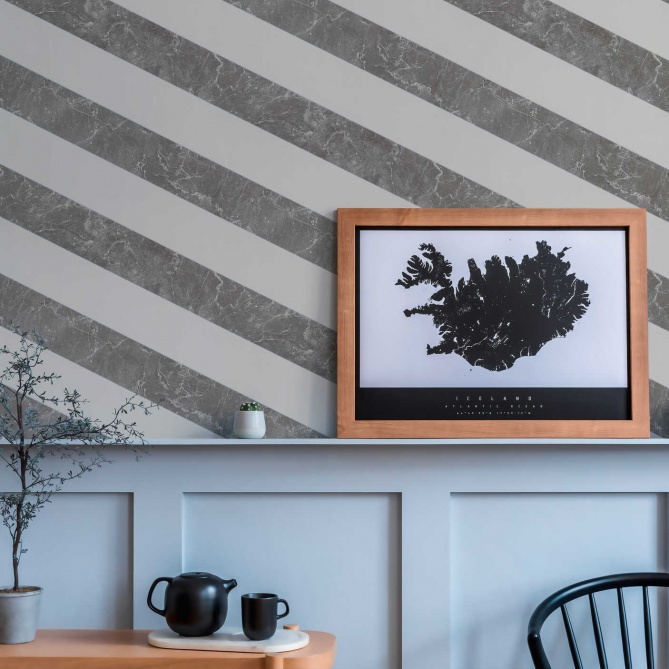 Papel Pintado Rayas mármol - IRUELA 02 | MURAKE - 90897