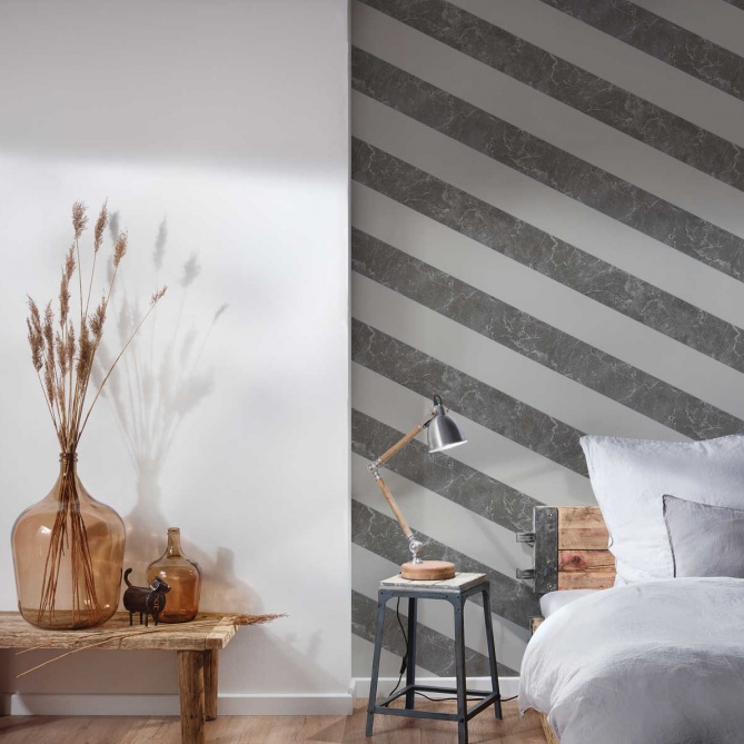 Papel Pintado Rayas mármol - IRUELA 02 | MURAKE - 90897