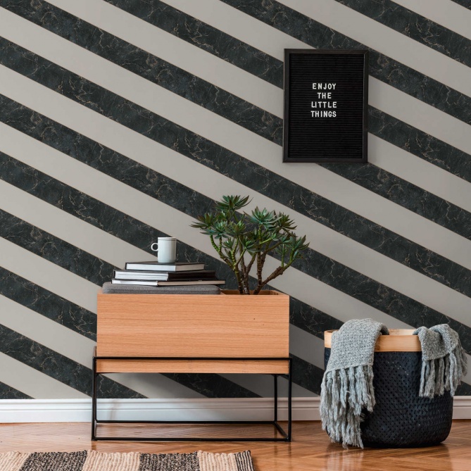 Papel Pintado Rayas mármol - IRUELA 03 | MURAKE - 90898