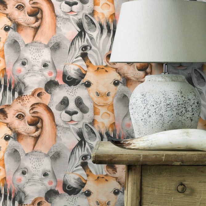 Papel Pintado Animales - MZIMBA 01 | MURAKE - 991801