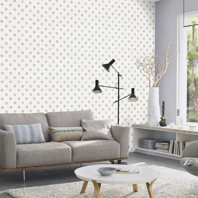 Papel Pintado Lunares acuarela - MANGOCHI 02 | MURAKE - 991842