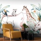 Mural Animales acuarela - ATOKAT 01 | MURAKE - 991911