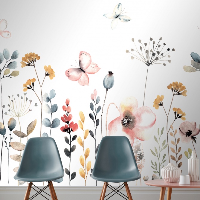 Mural Prado floral - VIRAGO 01 | MURAKE - 991905