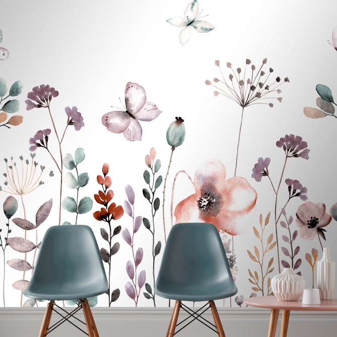 Mural Prado floral - VIRAGO 03 | MURAKE - 991907