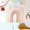Mural Arcoíris y estrellas - VARVANY 01 | MURAKE - 991917
