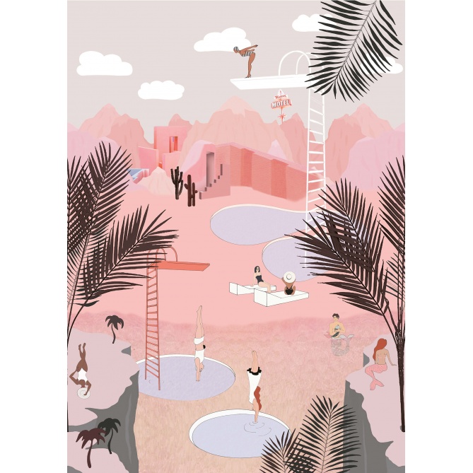 Mural Vacaciones verano - USZAS 02 | MURAKE - 991922