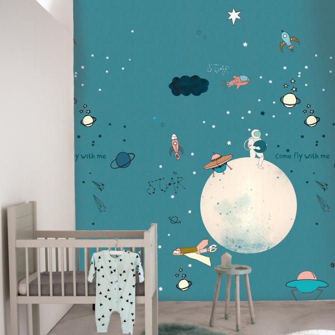 Mural Sistema solar - BOLYGO 02 | MURAKE - 991932