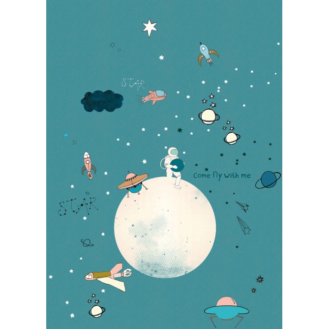 Mural Sistema solar - BOLYGO 02 | MURAKE - 991932