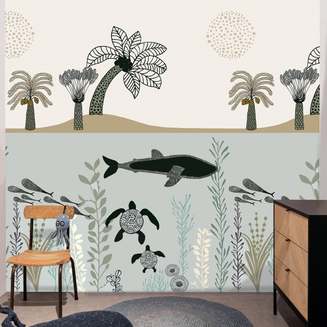 Mural Mar y Tierra - PANPA 01 | MURAKE - 991945