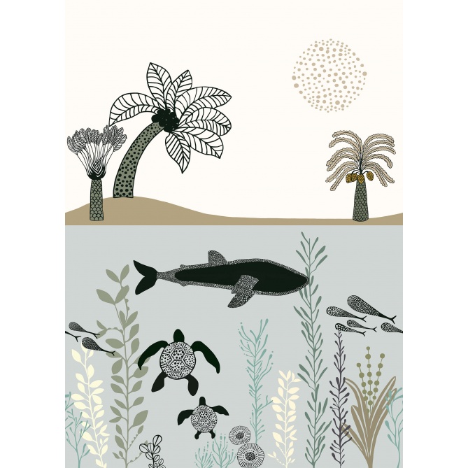 Mural Mar y Tierra - PANPA 01 | MURAKE - 991945