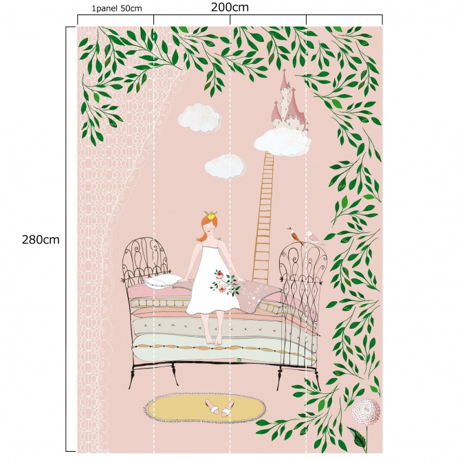 Mural Princesa - CEGNO  | MURAKE - 991919