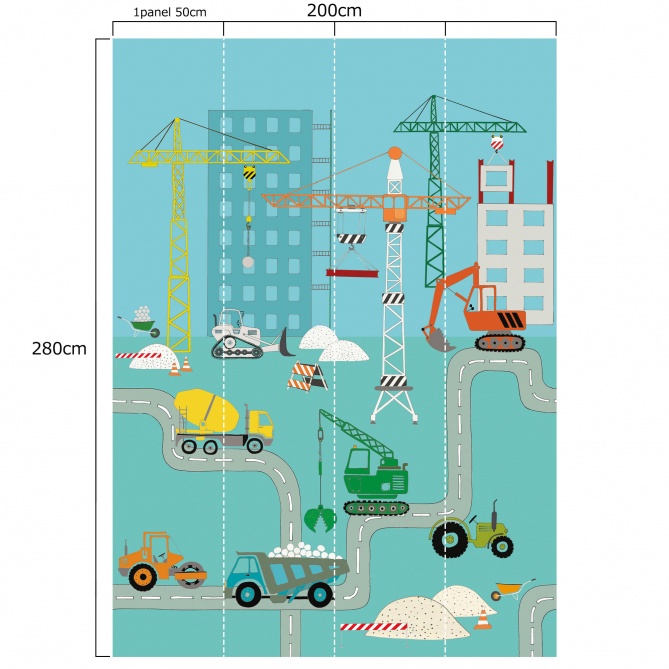 Mural Ciudad en obras - RUWAY 01 | MURAKE - 991965