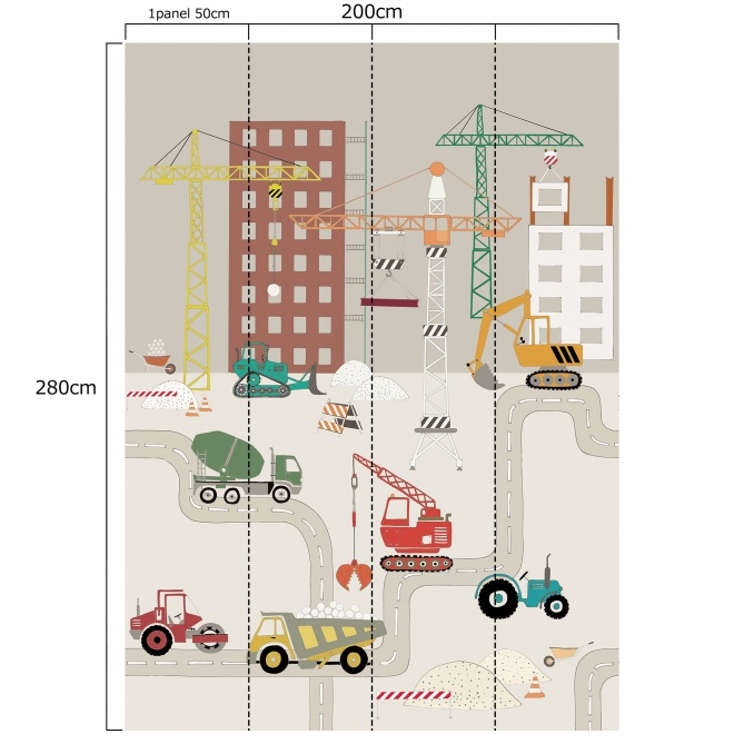 Mural Ciudad en obras - RUWAY 02 | MURAKE - 991966