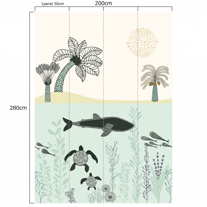 Mural Mar y Tierra - PANPA 02 | MURAKE - 991946