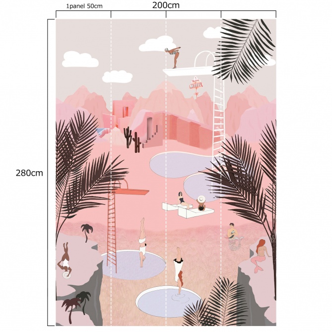 Mural Vacaciones verano - USZAS 02 | MURAKE - 991922