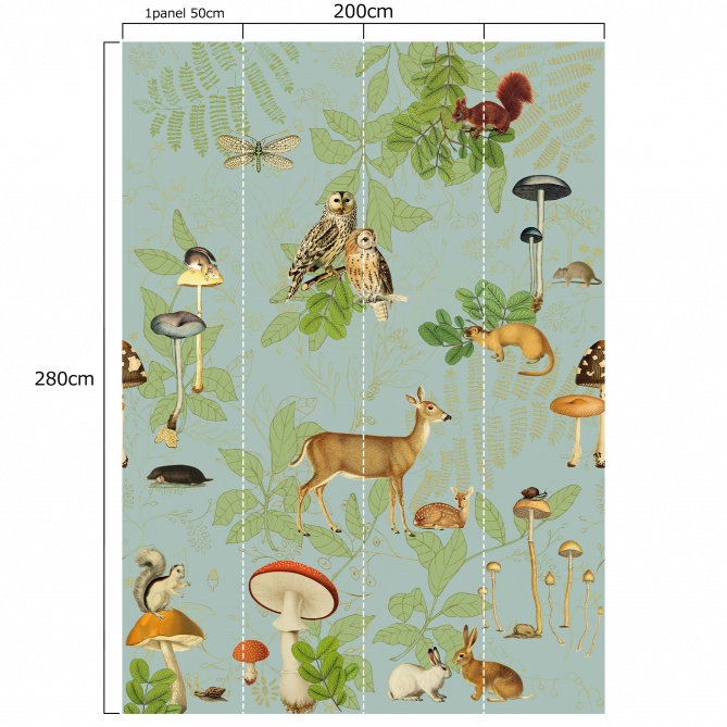 Mural Animales - WAKUNA 01 | MURAKE - 991961