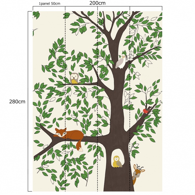 Mural Árbol - POKOK 01 | MURAKE - 991951