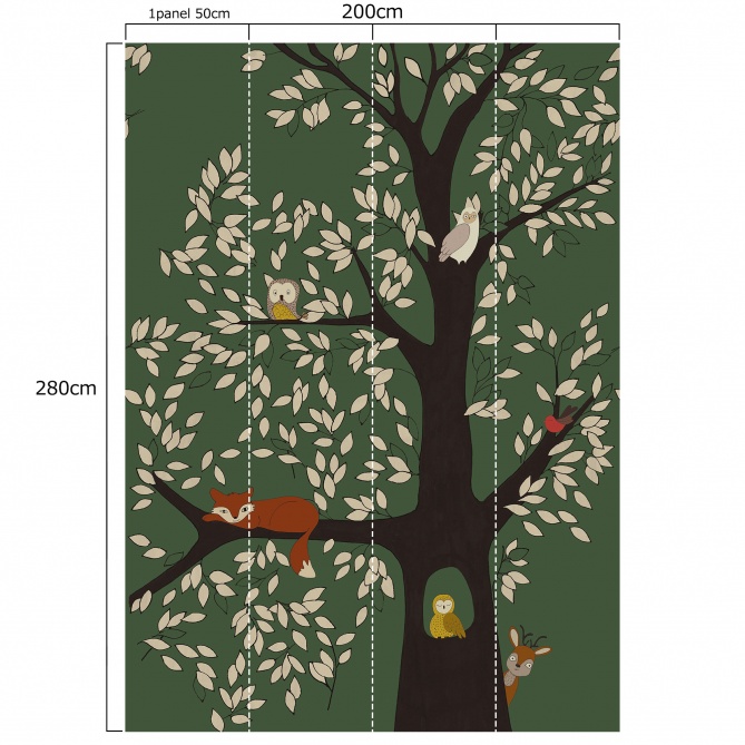 Mural Árbol - POKOK 02 | MURAKE - 991952