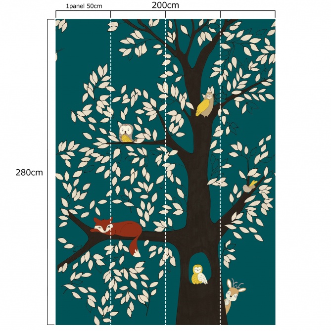 Mural Árbol - POKOK 03 | MURAKE - 991953