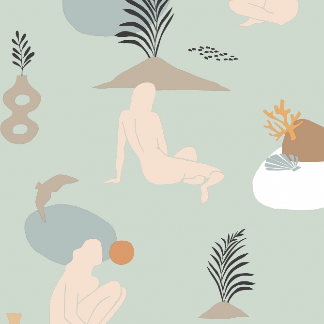 Papel Pintado Mediterráneo - MORSKI 03 | MURAKE - 11233