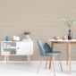 Papel Pintado Panal geométrico - ZAIKA 01 | MURAKE - 11241