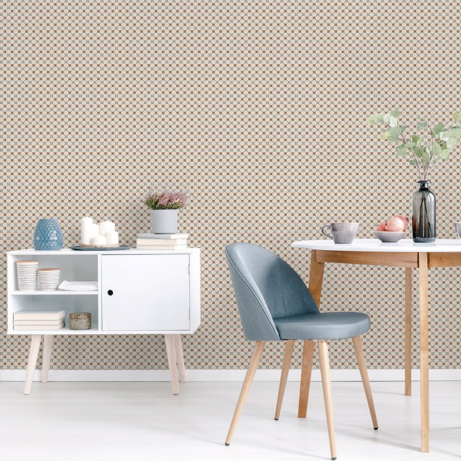 Papel Pintado Panal geométrico - ZAIKA 01 | MURAKE - 11241