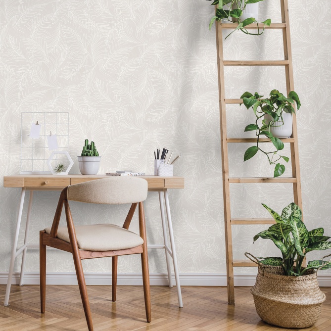 Papel Pintado Hojas de palma - OSCIEL 02 | MURAKE - 11282