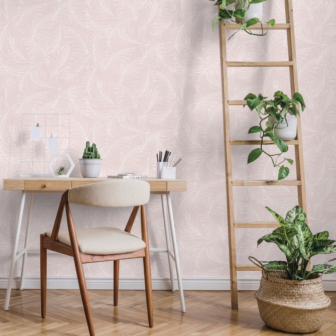 Papel Pintado Hojas de palma - OSCIEL 04 | MURAKE - 11284