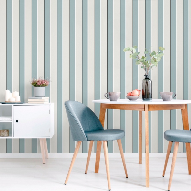 Papel Pintado Rayas bicolor - PASKI 01 | MURAKE - 11291