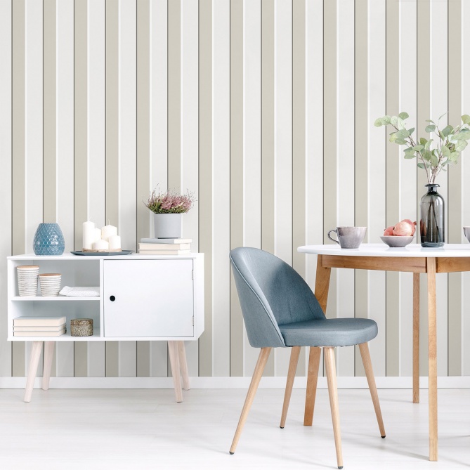 Papel Pintado Rayas bicolor - PASKI 05 | MURAKE - 11295