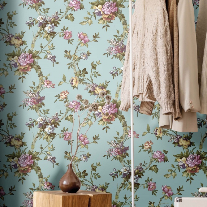 Papel Pintado Zarcillo floral - ORMEA 03 | MURAKE - 87703