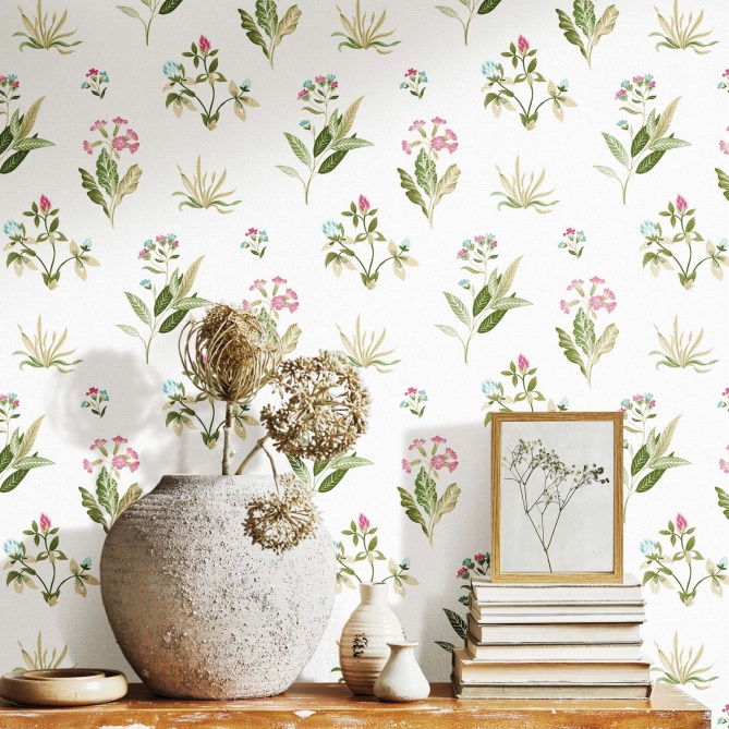 Papel Pintado Herbario - PORTULA 03 | MURAKE - 87743