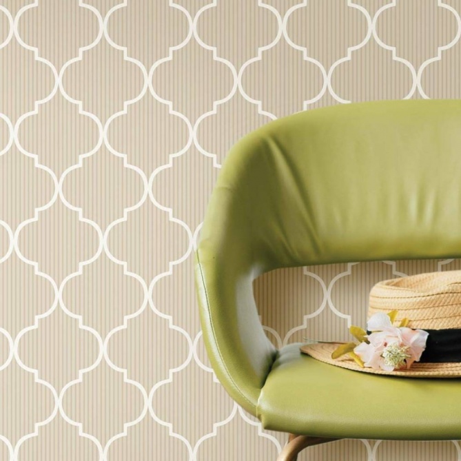 Papel Pintado Trébol marroquí - SALETTO 01 | MURAKE - 87761