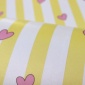 Papel Pintado Rayas con corazones - HATI 01 | MURAKE - 779135