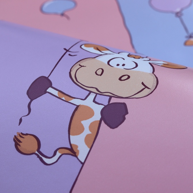 Papel Pintado Vacas con globos - BIPI  | MURAKE - 779157