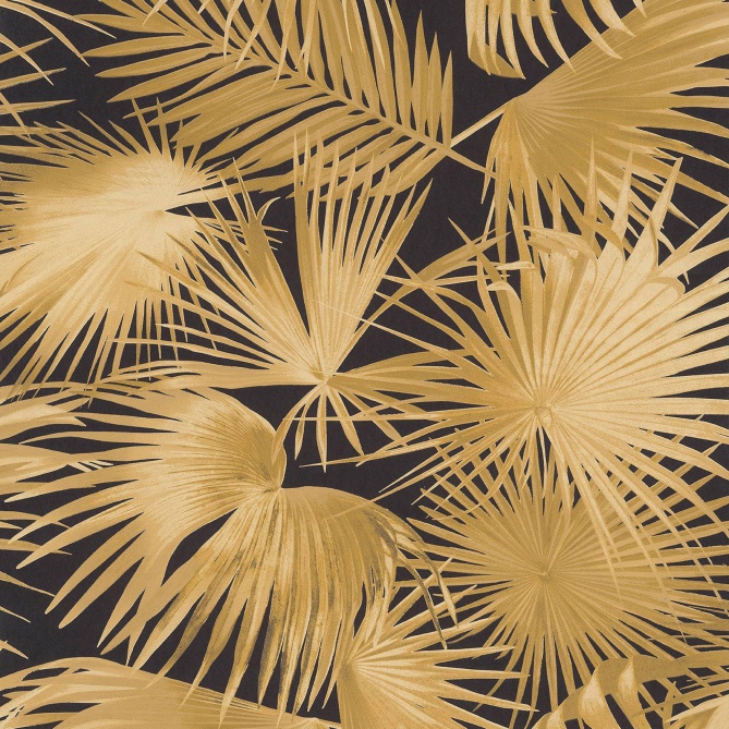 Papel Pintado Hojas de palma oblongas - DAORA 01 | MURAKE - 37771