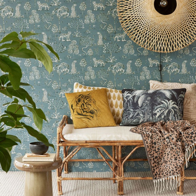 Papel Pintado Toile de Jouy - MAHBES 06 | MURAKE - 37726