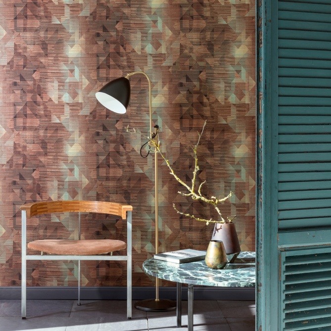 Papel Pintado Figuras geométricas - HAUSA 05 | MURAKE - 37795