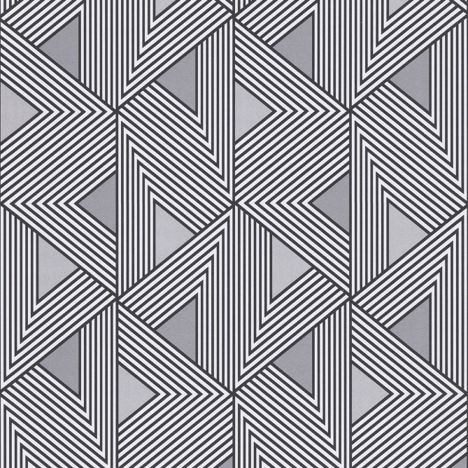 Papel Pintado Triángulos geométricos - ENTAIRE 01 | MURAKE - 37781